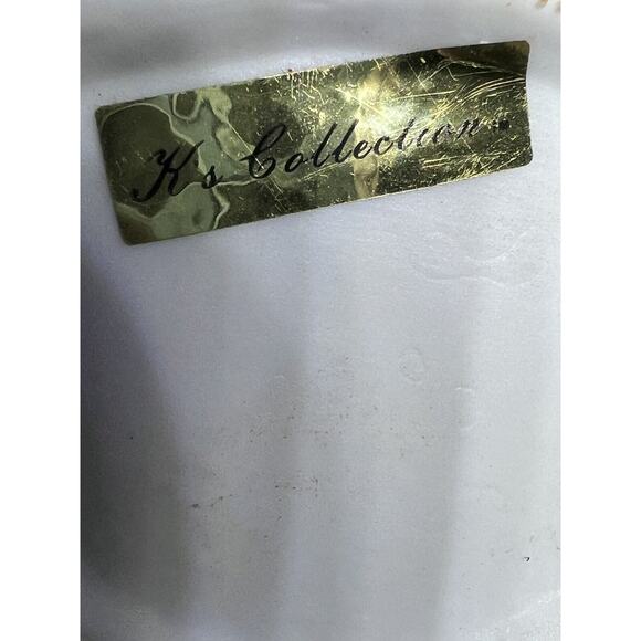 Vintage Christmas Santa Claus Victorian K’s Collection White Silver Figurine - Picture 15 of 16